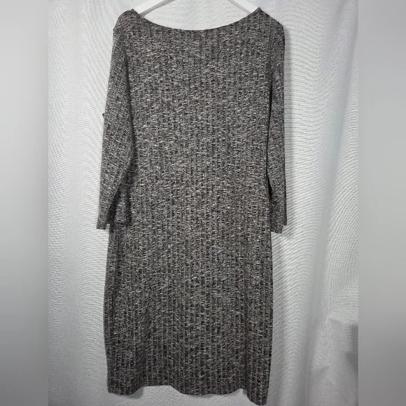 Sharagano Sweater Knit Dress Tunic Top Size 16 - Picture 2 of 2